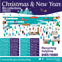Festive bin collections 2022